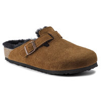 Boston Shearling Suede Leather